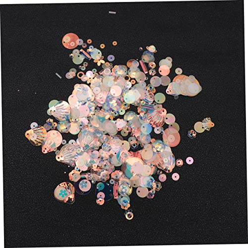 MUELODSIC 2Er-Pack Bunte Pailletten und Perlen für Diy Schmuck Zubehör pro Packung Flache Pailletten mit Mikroloch Dekorative Spacer Perlen für Handarbeiten und Kostüme Beige MUELODSIC 2Er-Pack Bunte Pailletten und Perlen für Diy Schmuck Zubehör pro Packung Flache Pailletten mit Mikroloch Dekorative Spacer Perlen für Handarbeiten und Kostüme Beige von MUELODSIC