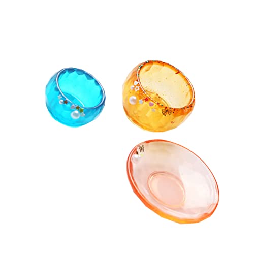 MUELODSIC 3 STÜCKE Teiliges DIY Silikonform für Schale und Teller Kristall Tropfen Gießform Flexible Langlebige und Leicht zu Reinigende Silikonformen für Handgemachte Schalen und Schälchen MUELODSIC 3 STÜCKE Teiliges DIY Silikonform für Schale und Teller Kristall Tropfen Gießform Flexible Langlebige und Leicht zu Reinigende Silikonformen für Handgemachte Schalen und Schälchen von MUELODSIC