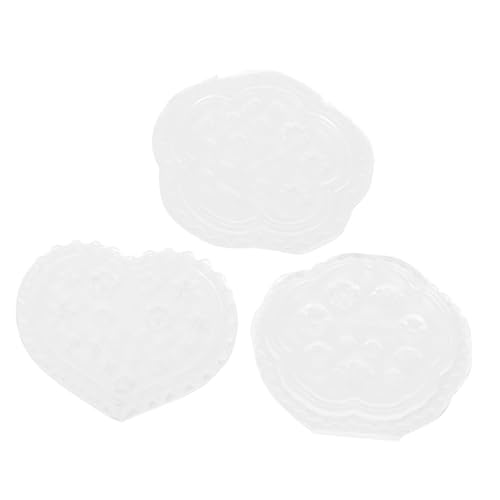 MUELODSIC 3 STÜCKE Teiliges Silikon Nagelkunstform Langlebige DIY Maniküre Schablonen Wiederverwendbare Epoxidharz Nagelaufbau Formen für Nail Art Salon und Heimgebrauch MUELODSIC 3 STÜCKE Teiliges Silikon Nagelkunstform Langlebige DIY Maniküre Schablonen Wiederverwendbare Epoxidharz Nagelaufbau Formen für Nail Art Salon und Heimgebrauch von MUELODSIC