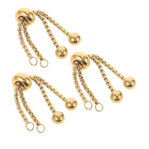 MUELODSIC 3 Stück Armbandverlängerung Schmuckarmbänder Perlenkettenverbinder Bolo Armbandschloss Verstellbare Halskettenverlängerung Lange Halskettenkettenverlängerungen Für MUELODSIC 3 Stück Armbandverlängerung Schmuckarmbänder Perlenkettenverbinder Bolo Armbandschloss Verstellbare Halskettenverlängerung Lange Halskettenkettenverlängerungen Für von MUELODSIC