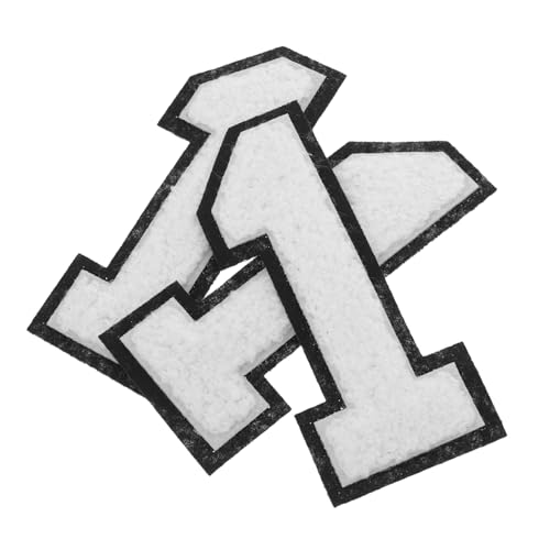 MUELODSIC 3 Stück Chenille Digitale Stoffaufkleber Patches Zum Selber Nähen Stickerei-patch-aufkleber Flicken Aufbügeln Bügelnummern Für Kleidung Hemdflicken Zum Aufbügeln Polyester MUELODSIC 3 Stück Chenille Digitale Stoffaufkleber Patches Zum Selber Nähen Stickerei-patch-aufkleber Flicken Aufbügeln Bügelnummern Für Kleidung Hemdflicken Zum Aufbügeln Polyester von MUELODSIC