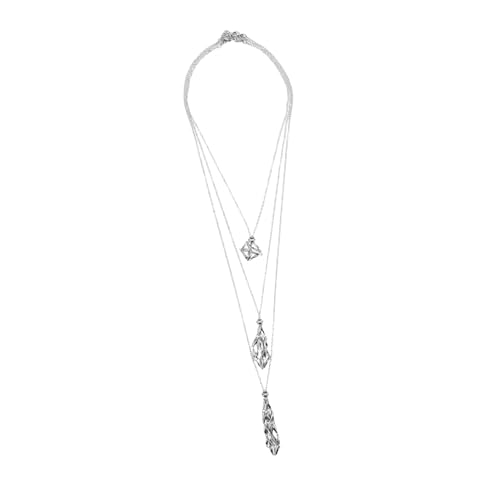 MUELODSIC 3 Stück Kristallkäfig Anhänger mit Verstellbarer Edelstahlkette Leerer Kristallsteinhalter für Diy Schmuckherstellung Kreative Netzanhänger für Bastelbegeisterte MUELODSIC 3 Stück Kristallkäfig Anhänger mit Verstellbarer Edelstahlkette Leerer Kristallsteinhalter für Diy Schmuckherstellung Kreative Netzanhänger für Bastelbegeisterte von MUELODSIC