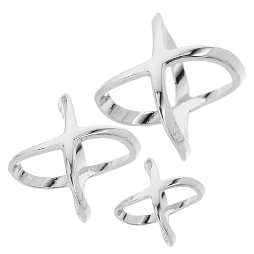 MUELODSIC 3 Stück Teiliges X förmiges Schalring Modische Seidenschal Clips Vielseitig für Schals T shirt Knoten und Schultertücher Einfach Anzuwenden Elegantes Accessoire für Damen MUELODSIC 3 Stück Teiliges X förmiges Schalring Modische Seidenschal Clips Vielseitig für Schals T shirt Knoten und Schultertücher Einfach Anzuwenden Elegantes Accessoire für Damen von MUELODSIC