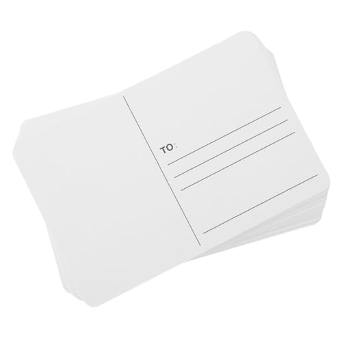 MUELODSIC 30 Blatt Blank Watercolor Postcards Mailable Postkarten Texturiertes Aquarellpapier für DIY Geburtstagskarten Hochzeitseinladungen und Künstlerhandwerk von MUELODSIC