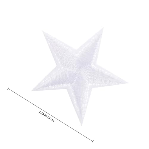 MUELODSIC 30 Stück Teiliges Stern Aufbügel patch mit Glitter kante Bestickte Applikationen für Kleidung Jeans Taschen und DIY Dekoration Langlebig und Vielseitig Einsetzbar MUELODSIC 30 Stück Teiliges Stern Aufbügel patch mit Glitter kante Bestickte Applikationen für Kleidung Jeans Taschen und DIY Dekoration Langlebig und Vielseitig Einsetzbar von MUELODSIC