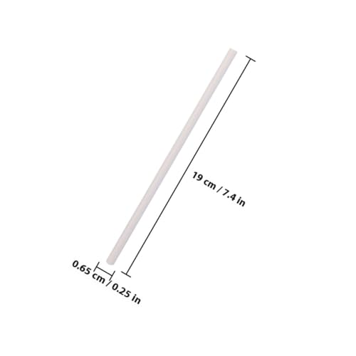 MUELODSIC 30 Stück Transparente Hot Melt Klebesticks Stark Haftend Vielseitig Einsetzbar für Holz Kunststoff Glas Metall DIY Basteln und Reparaturen Kompatibel mit Allen Heißklebepistolen von MUELODSIC