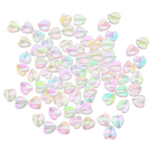 MUELODSIC 300 Stück Herzförmige Acrylperlen Bunte DIY Schmuckperlen für Armbänder Halsketten Ohrringe Basteln Glatte Oberfläche Langlebig zum Auffädeln und Kreativen Gestalten MUELODSIC 300 Stück Herzförmige Acrylperlen Bunte DIY Schmuckperlen für Armbänder Halsketten Ohrringe Basteln Glatte Oberfläche Langlebig zum Auffädeln und Kreativen Gestalten von MUELODSIC