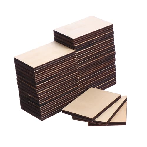 MUELODSIC 36 Stück Teiliges DIY Holzdekor Rechteckige Unbehandelte Holzstücke Blanke Holzplatten zum Bemalen Gravieren und Basteln Vielseitig für Wohn Festdekoration MUELODSIC 36 Stück Teiliges DIY Holzdekor Rechteckige Unbehandelte Holzstücke Blanke Holzplatten zum Bemalen Gravieren und Basteln Vielseitig für Wohn Festdekoration von MUELODSIC