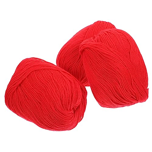 MUELODSIC 3Rollen Baumwollgarn Multifunktionales Häkeln und Stricken mit Professioneller für DIY Projekte Hautfreundlich und Baumwolle Große MUELODSIC 3Rollen Baumwollgarn Multifunktionales Häkeln und Stricken mit Professioneller für DIY Projekte Hautfreundlich und Baumwolle Große von MUELODSIC