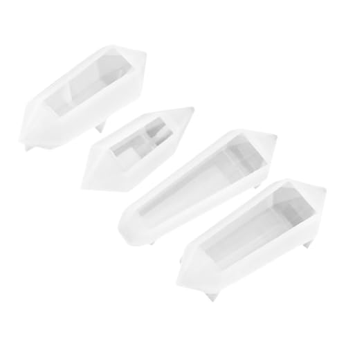 MUELODSIC 4 STÜCKE Teiliges Silikon Anhänger Gussformen Flexible DIY Resin Formen für Kristall Schmuckherstellung Vielseitige Anhänger Deko Gießform Langlebig und Wiederverwendbar MUELODSIC 4 STÜCKE Teiliges Silikon Anhänger Gussformen Flexible DIY Resin Formen für Kristall Schmuckherstellung Vielseitige Anhänger Deko Gießform Langlebig und Wiederverwendbar von MUELODSIC