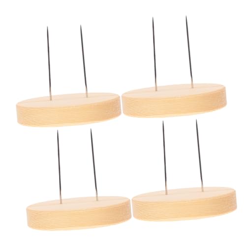 MUELODSIC 4 Stück Teiliges Puppenhalter aus Nadel mit Holzsockel Verstellbarer Filznadel Ständer für Tier und Häkelpuppen Vielseitiger Puppenstützständer für Sammler und DIY Dekoration MUELODSIC 4 Stück Teiliges Puppenhalter aus Nadel mit Holzsockel Verstellbarer Filznadel Ständer für Tier und Häkelpuppen Vielseitiger Puppenstützständer für Sammler und DIY Dekoration von MUELODSIC