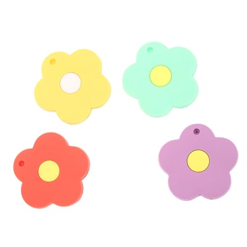 MUELODSIC 4 Stück Teiliges Schlüsselabdeckungen aus Flexiblem Silikon in Blumenform Bunte Schützende Schlüsselhüllen für Hausschlüssel Leichter Schlüsselanhänger mit Charmantem Design für MUELODSIC 4 Stück Teiliges Schlüsselabdeckungen aus Flexiblem Silikon in Blumenform Bunte Schützende Schlüsselhüllen für Hausschlüssel Leichter Schlüsselanhänger mit Charmantem Design für von MUELODSIC