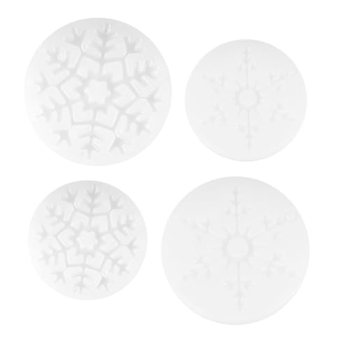 MUELODSIC 4 Stück Teiliges Silikonform Schneeflocke Epoxidharz Gießform für DIY Schmuck Anhänger Weihnachtsdeko Flexibel Langlebig Umweltfreundlich Geeignet für Bastelprojekte MUELODSIC 4 Stück Teiliges Silikonform Schneeflocke Epoxidharz Gießform für DIY Schmuck Anhänger Weihnachtsdeko Flexibel Langlebig Umweltfreundlich Geeignet für Bastelprojekte von MUELODSIC