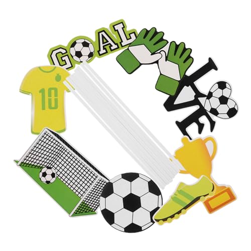 MUELODSIC 40 Stück Fußball-party-kuchen Football Party Supplies Behandeln Fußball Cupcake Dekoration Funkeln Tortenaufsatz Mit Fußball Geburtstag Sport Wählt Fußball-picks Papier MUELODSIC 40 Stück Fußball-party-kuchen Football Party Supplies Behandeln Fußball Cupcake Dekoration Funkeln Tortenaufsatz Mit Fußball Geburtstag Sport Wählt Fußball-picks Papier von MUELODSIC