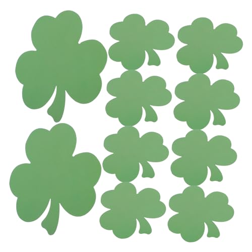 MUELODSIC 40 Stück Papier Kleeblatt Ausschneide für Patrick's Day Dekorationen Bastelprojekte und Klassenzimmer Pinnwand Deko mit Klebepunkten Fertige Diy Schnittmuster für Wände MUELODSIC 40 Stück Papier Kleeblatt Ausschneide für Patrick's Day Dekorationen Bastelprojekte und Klassenzimmer Pinnwand Deko mit Klebepunkten Fertige Diy Schnittmuster für Wände von MUELODSIC