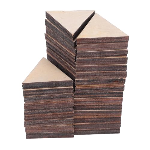 MUELODSIC 40 Stück Teiliges Holz Dreiecke für DIY Mosaik Projekte Natürliche Holzstücke für Bastelarbeiten Moderne Dreieck Formen zur Wohn und Bürodekoration MUELODSIC 40 Stück Teiliges Holz Dreiecke für DIY Mosaik Projekte Natürliche Holzstücke für Bastelarbeiten Moderne Dreieck Formen zur Wohn und Bürodekoration von MUELODSIC