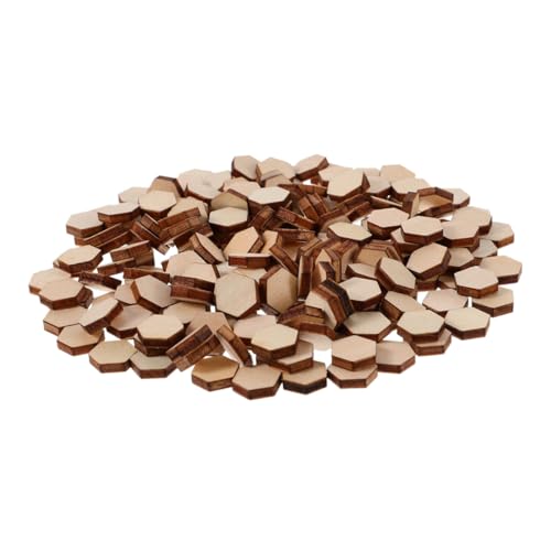 MUELODSIC 400 Stück Sechseckige Holzspäne Holzornamente Holzhandwerk Blanke Holzornamente Holzformen Zum Basteln Holzornamente Zum Basteln Unlackierte Holzanhänger Unlackierte MUELODSIC 400 Stück Sechseckige Holzspäne Holzornamente Holzhandwerk Blanke Holzornamente Holzformen Zum Basteln Holzornamente Zum Basteln Unlackierte Holzanhänger Unlackierte von MUELODSIC