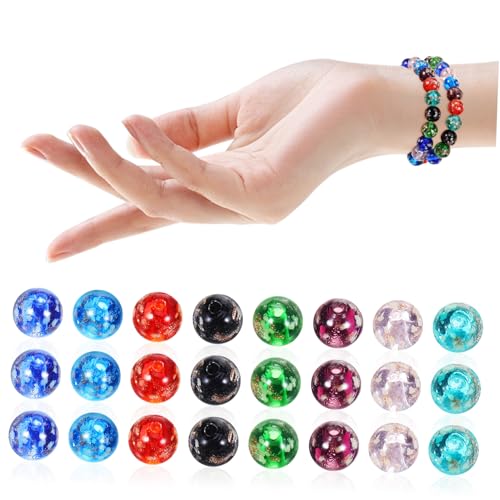 MUELODSIC 40Stücke Dunkeln Leuchtende Glasperlen in Farben Royalblau für Schmuck und Bastelarbeiten Dekorative MUELODSIC 40Stücke Dunkeln Leuchtende Glasperlen in Farben Royalblau für Schmuck und Bastelarbeiten Dekorative von MUELODSIC