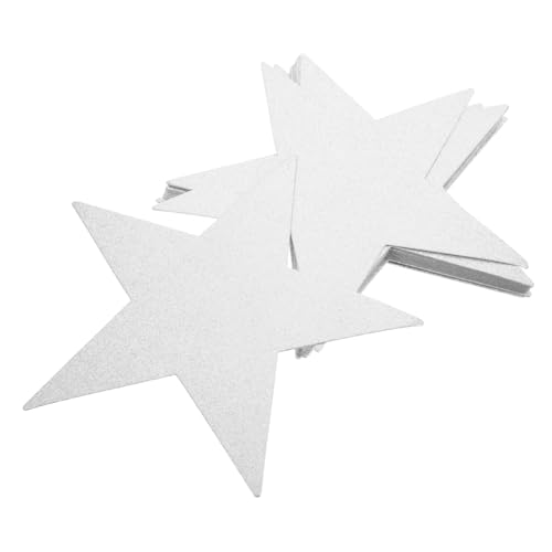 MUELODSIC 48 Stück Handgeschnittene Papiersterne Silberne Glitzer Sterne für Klassenzimmerdekoration Diy Bastelprojekte Kreative Wandgestaltung und Doodling Aktivitäten MUELODSIC 48 Stück Handgeschnittene Papiersterne Silberne Glitzer Sterne für Klassenzimmerdekoration Diy Bastelprojekte Kreative Wandgestaltung und Doodling Aktivitäten von MUELODSIC