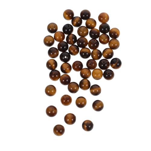 MUELODSIC 48 Stück Tiger Eye Perlenzubehör Halskette Machen Vorräte Perlen Zum Basteln Von Schmuck Perlen Für Schmuckhersteller Runde Steinperlen Edelstein Runde Perlen Tigerauge Stein MUELODSIC 48 Stück Tiger Eye Perlenzubehör Halskette Machen Vorräte Perlen Zum Basteln Von Schmuck Perlen Für Schmuckhersteller Runde Steinperlen Edelstein Runde Perlen Tigerauge Stein von MUELODSIC