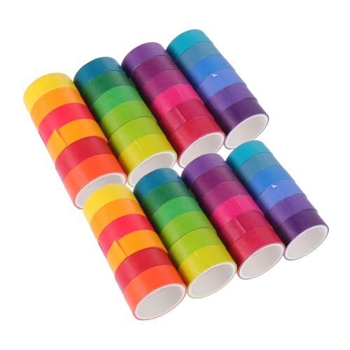 MUELODSIC 48Rollen Washi Tapes DIY Klebebänder Farben Vielseitig Einsetzbar für Scrapbooking Geschenkverpackung und Dekorationen Langlebiges MUELODSIC 48Rollen Washi Tapes DIY Klebebänder Farben Vielseitig Einsetzbar für Scrapbooking Geschenkverpackung und Dekorationen Langlebiges von MUELODSIC