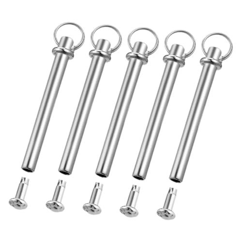 MUELODSIC 5 Sätze Faltfächer Reparaturset Teiliges Kit mit Metallnieten Schrauben für Handventilatoren Robuste Ersatzteile zur Fixierung und Reparatur von Faltventilatoren und Langlebig von MUELODSIC