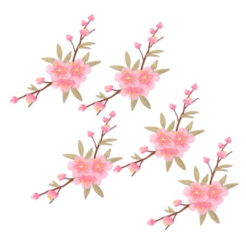 MUELODSIC 5 Stück Bestickte Blumen Aufnäher zum Aufbügeln Dekorative DIY Bügelflicken für Kleidung Robuste Patch Applikationen für Jacken Shirts Hosen Vielseitige Reparaturmaterialien MUELODSIC 5 Stück Bestickte Blumen Aufnäher zum Aufbügeln Dekorative DIY Bügelflicken für Kleidung Robuste Patch Applikationen für Jacken Shirts Hosen Vielseitige Reparaturmaterialien von MUELODSIC