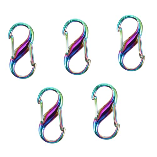 MUELODSIC 5 Stück Teiliges Bunter Metall handtaschen kettenverschlüsse Langlebig Vielseitig Installieren Praktische DIY Ersatzteile für Taschen und Accessoires MUELODSIC 5 Stück Teiliges Bunter Metall handtaschen kettenverschlüsse Langlebig Vielseitig Installieren Praktische DIY Ersatzteile für Taschen und Accessoires von MUELODSIC