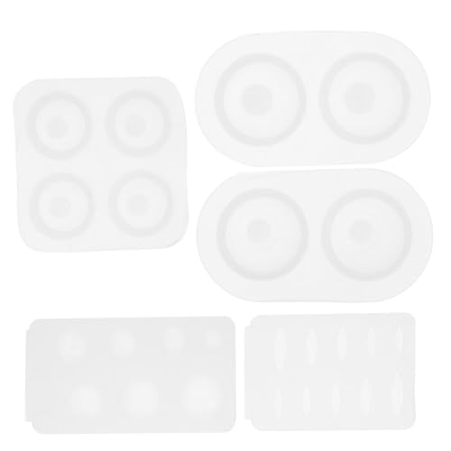 MUELODSIC 5 Stück Teiliges Silikonformen für Augäpfel Transparente Wiederverwendbare DIY Gießformen für Epoxidharz Kreative Puppenaugen Leicht zu Reinigen und Abzutrennen MUELODSIC 5 Stück Teiliges Silikonformen für Augäpfel Transparente Wiederverwendbare DIY Gießformen für Epoxidharz Kreative Puppenaugen Leicht zu Reinigen und Abzutrennen von MUELODSIC