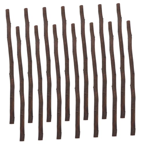 MUELODSIC 50 Stück Natürliche Holzstäbchen zum Basteln Lange DIY Holzleisten mit Rinde Glatte Zweige für Kindergarten Kinderhandwerk und Kreative Bastelprojekte MUELODSIC 50 Stück Natürliche Holzstäbchen zum Basteln Lange DIY Holzleisten mit Rinde Glatte Zweige für Kindergarten Kinderhandwerk und Kreative Bastelprojekte von MUELODSIC