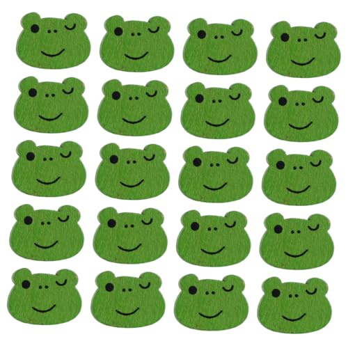 MUELODSIC 50 Stück Niedliche Cartoon Froschknöpfe Holz für Adorable Nähknöpfe mit Tiermotiven für DIY Dekoration Scrapbooking und Handarbeiten MUELODSIC 50 Stück Niedliche Cartoon Froschknöpfe Holz für Adorable Nähknöpfe mit Tiermotiven für DIY Dekoration Scrapbooking und Handarbeiten von MUELODSIC