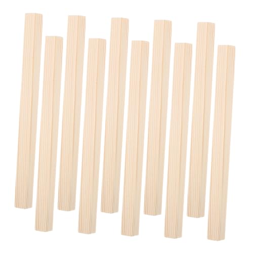 MUELODSIC 50 Stück Quadratische Holzleisten aus Naturbelassenem Massivholz für DIY Bastelprojekte Miniaturmodelle Holzarbeiten Vielseitige Holzstücke ohne Lack MUELODSIC 50 Stück Quadratische Holzleisten aus Naturbelassenem Massivholz für DIY Bastelprojekte Miniaturmodelle Holzarbeiten Vielseitige Holzstücke ohne Lack von MUELODSIC