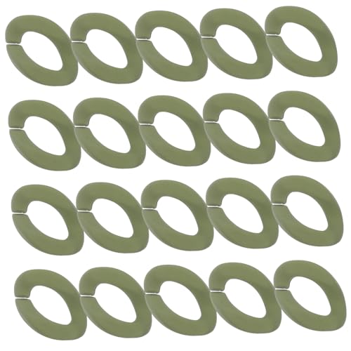 MUELODSIC 50 Stück Teiliges Bunte Kunststoffketten Glieder für DIY Schmuckherstellung Handgemachte Anhänger Armbänder Halsketten Vielseitige Dekorationen Kreative Bastelmaterialien MUELODSIC 50 Stück Teiliges Bunte Kunststoffketten Glieder für DIY Schmuckherstellung Handgemachte Anhänger Armbänder Halsketten Vielseitige Dekorationen Kreative Bastelmaterialien von MUELODSIC