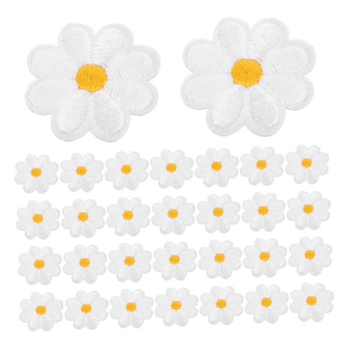 MUELODSIC 50 Stück Teiliges Kleine Weiße Bestickte Applikationen Strapazierfähige Blumen Patches zum Aufnähen für DIY Kleidung Jeans Hüte Rucksäcke Kreative Verzierungen MUELODSIC 50 Stück Teiliges Kleine Weiße Bestickte Applikationen Strapazierfähige Blumen Patches zum Aufnähen für DIY Kleidung Jeans Hüte Rucksäcke Kreative Verzierungen von MUELODSIC