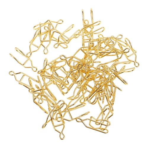 MUELODSIC 50 Stück Teiliges Metallverschluss Clips für Taschenuhr Ketten DIY Zubehör Klassisch Kompatibel Vielseitig Einfach zu Befestigen und Abzunehmen für Uhrenketten Cowboy und von MUELODSIC