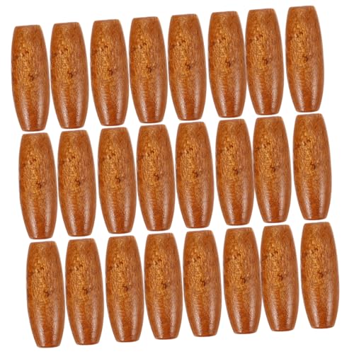 MUELODSIC 50 Stück Teiliges Ovale Holzperlen aus Naturholz mit Vielseitige Spacer Beads für DIY Schmuckherstellung Heimdekoration und Bastelarbeiten MUELODSIC 50 Stück Teiliges Ovale Holzperlen aus Naturholz mit Vielseitige Spacer Beads für DIY Schmuckherstellung Heimdekoration und Bastelarbeiten von MUELODSIC