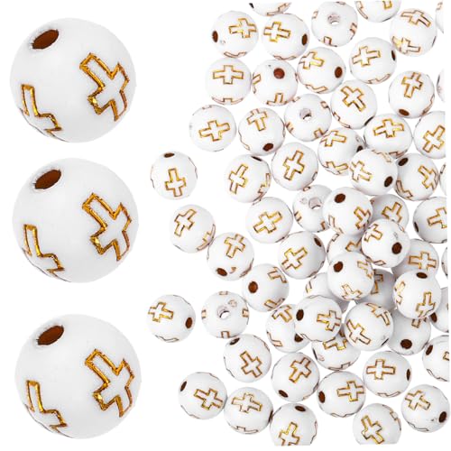 MUELODSIC 500 Stück Acryl Spacer Perlen mit Kreuzmuster Kleine Lochgröße Lose Bastelperlen für Schmuckherstellung DIY Armbänder Halsketten und Bastelprojekte MUELODSIC 500 Stück Acryl Spacer Perlen mit Kreuzmuster Kleine Lochgröße Lose Bastelperlen für Schmuckherstellung DIY Armbänder Halsketten und Bastelprojekte von MUELODSIC