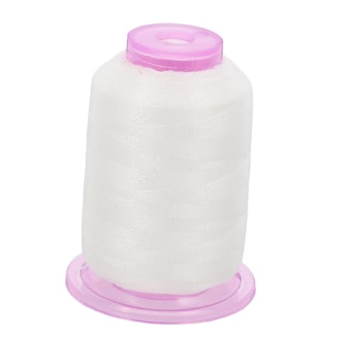 MUELODSIC 500 Wasserlösliche Stickgarne Nadel Und Faden Handquiltgarn Nähgarn Für Stickgarn Nadelfaden Häkelgarn Quiltzubehör Weiß MUELODSIC 500 Wasserlösliche Stickgarne Nadel Und Faden Handquiltgarn Nähgarn Für Stickgarn Nadelfaden Häkelgarn Quiltzubehör Weiß von MUELODSIC