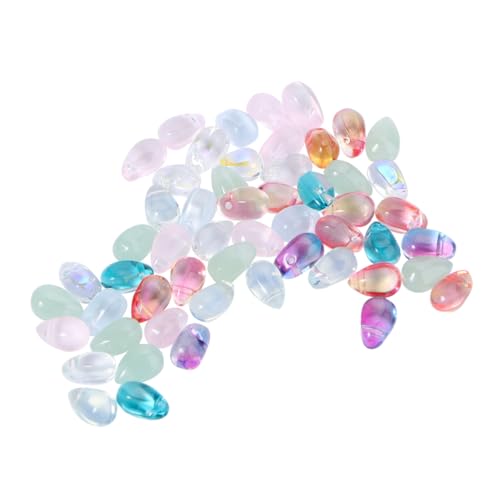 MUELODSIC 50Stücke Glasperlen Anhänger für DIY Schmuck Mehrfarbige Quasten für Halsketten Armbänder und Bastelprojekte Handgefertigtes Zubehör für MUELODSIC 50Stücke Glasperlen Anhänger für DIY Schmuck Mehrfarbige Quasten für Halsketten Armbänder und Bastelprojekte Handgefertigtes Zubehör für von MUELODSIC