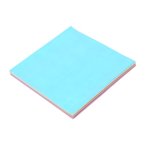 MUELODSIC 50Stücke Schillerndes Faltpapier Origami Papier für DIY Bastelprojekte Farben für Papierkranich und Kunstwerke von MUELODSIC