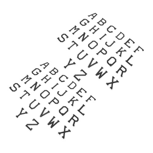 MUELODSIC 52 Stück Teiliges Buchstaben Patches zum Aufbügeln und Annähen Bestickte Aufnäher für Kleidung Taschen Schuhe Vielseitig Einsetzbar zum Reparieren und Dekorieren MUELODSIC 52 Stück Teiliges Buchstaben Patches zum Aufbügeln und Annähen Bestickte Aufnäher für Kleidung Taschen Schuhe Vielseitig Einsetzbar zum Reparieren und Dekorieren von MUELODSIC