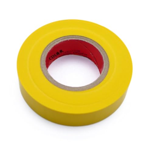 MUELODSIC 6 Stück PVC Isolierband Teilig PVC Klebeband Elektrisch Flammhemmend Vielseitig für Industrie und Haushalt Farben Isolierung Kabelschutz von MUELODSIC
