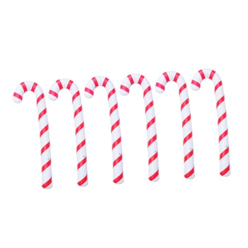 MUELODSIC 6 Stück Teiliges Aufblasbare Zuckerstangenballons Rot Weiß Kreative Weihnachtskrücken Deko Wetterfest für Innen und Außen für Weihnachtsfeier Geburtstag und Festtagsdekoration MUELODSIC 6 Stück Teiliges Aufblasbare Zuckerstangenballons Rot Weiß Kreative Weihnachtskrücken Deko Wetterfest für Innen und Außen für Weihnachtsfeier Geburtstag und Festtagsdekoration von MUELODSIC