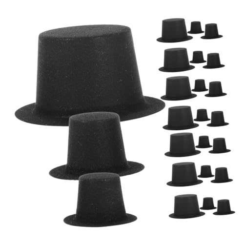 MUELODSIC 60 Stück Mini Hüte Für Weihnachtsfeiern Mini Dekoration Schöne Miniatur Hüte Weihnachtsmütze Partyhut Schneemann MUELODSIC 60 Stück Mini Hüte Für Weihnachtsfeiern Mini Dekoration Schöne Miniatur Hüte Weihnachtsmütze Partyhut Schneemann von MUELODSIC
