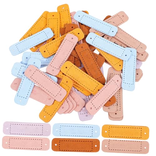 MUELODSIC 60 Stück Teiliges Handgeprägtes Lederetiketten Herzmotiv Bunte DIY Aufnäher für Kleidung Taschen Schuhe Hüte Praktische und Kreative Handmade Labels zum Annähen und Verzieren MUELODSIC 60 Stück Teiliges Handgeprägtes Lederetiketten Herzmotiv Bunte DIY Aufnäher für Kleidung Taschen Schuhe Hüte Praktische und Kreative Handmade Labels zum Annähen und Verzieren von MUELODSIC
