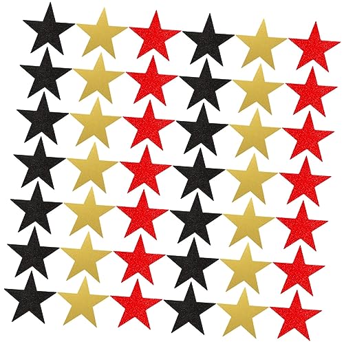 MUELODSIC 60 Stück Teiliges Papier Ausschnitt Gold Schwarz Rot Handgeschnittene Dekoration für Kindergarten Klassenzimmer Pinnwand Kreative Wandgestaltung und Bastelprojekte MUELODSIC 60 Stück Teiliges Papier Ausschnitt Gold Schwarz Rot Handgeschnittene Dekoration für Kindergarten Klassenzimmer Pinnwand Kreative Wandgestaltung und Bastelprojekte von MUELODSIC