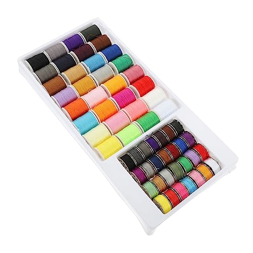 MUELODSIC 60 Stück Teiliges Stickgarn Set Bunte Haushalts Stickfäden Langlebig und Vielseitig für DIY Kleidung Quilten Handarbeiten Zubehör MUELODSIC 60 Stück Teiliges Stickgarn Set Bunte Haushalts Stickfäden Langlebig und Vielseitig für DIY Kleidung Quilten Handarbeiten Zubehör von MUELODSIC