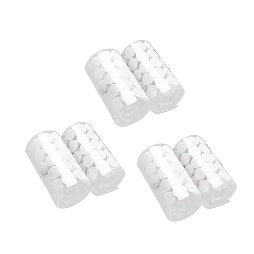 MUELODSIC 600Paare Runde Selbstklebende Klettband Pads Starke Haftung für DIY Projekte Heim und Büroanwendungen Weißes Hakenband für Sichere Befestigung MUELODSIC 600Paare Runde Selbstklebende Klettband Pads Starke Haftung für DIY Projekte Heim und Büroanwendungen Weißes Hakenband für Sichere Befestigung von MUELODSIC