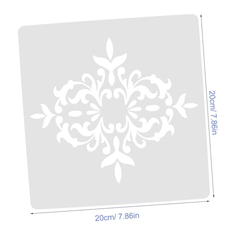 MUELODSIC 7 Stück Teiliges Wiederverwendbar Praktische Malvorlagen für DIY wandgestaltung Blumenmuster zum Streichen Geeignet für Basteln und Wohnungsdekoration MUELODSIC 7 Stück Teiliges Wiederverwendbar Praktische Malvorlagen für DIY wandgestaltung Blumenmuster zum Streichen Geeignet für Basteln und Wohnungsdekoration von MUELODSIC