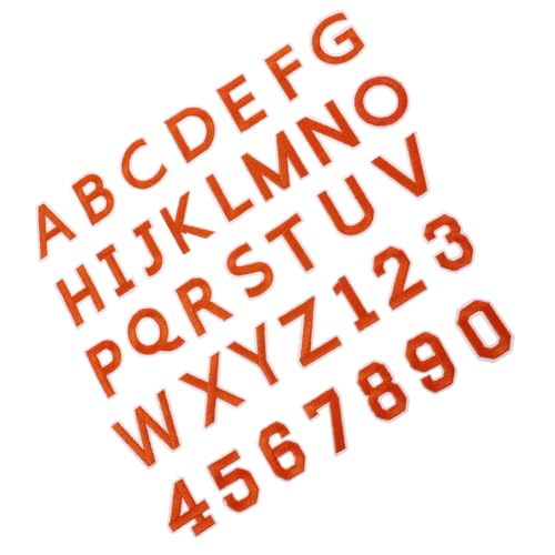 MUELODSIC 72 Stück Teiliges Aufbügel buchstaben Orange Bestickte Bügelflicken A z Vielseitige Applikationen zum Aufnähen oder Aufbügeln für Kleidung Jeans Hüte Taschen DIY dekoration MUELODSIC 72 Stück Teiliges Aufbügel buchstaben Orange Bestickte Bügelflicken A z Vielseitige Applikationen zum Aufnähen oder Aufbügeln für Kleidung Jeans Hüte Taschen DIY dekoration von MUELODSIC